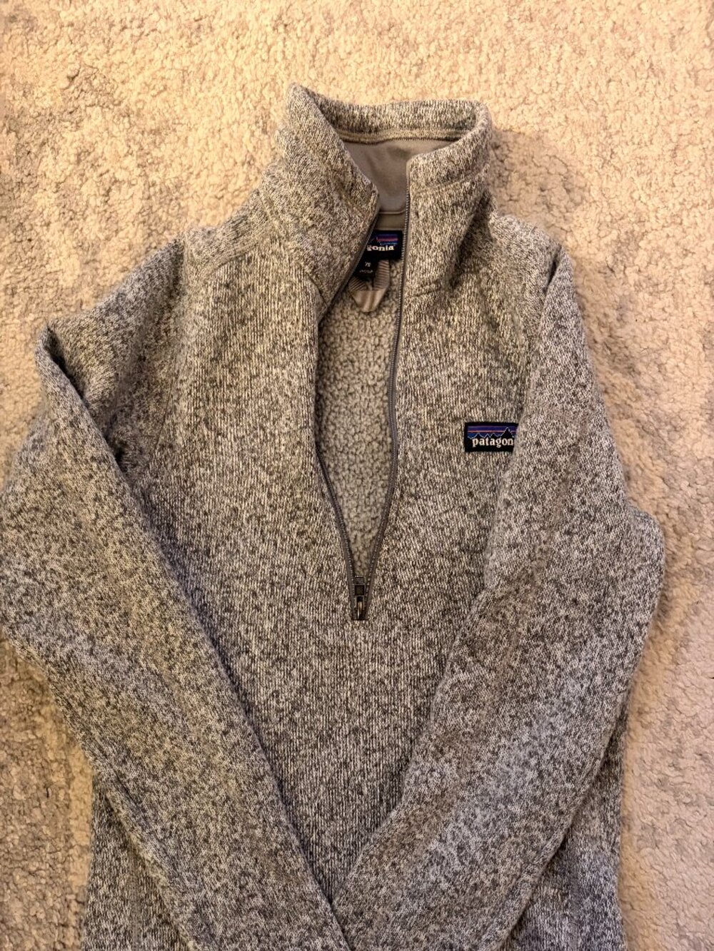 Grey Patagonia Pullover